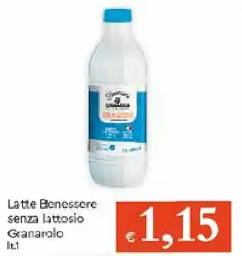 Galassia Granarolo Latte Benessere senza lattosio 1lt offerta