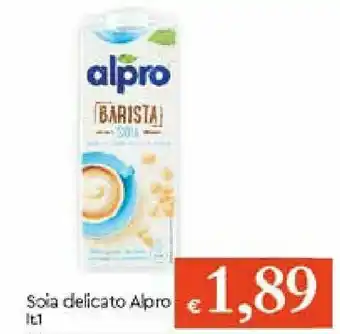 Galassia Alpro Soia delicato 1lt offerta