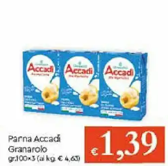 Galassia Granarolo Parna Accadi 100g x 3 offerta