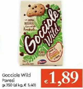 Galassia Pavesi Gocciole Wild 350g offerta