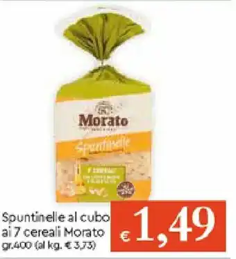 Galassia Morato Spuntinelle al cubo ai 7 cereali 400g offerta