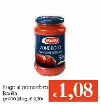 Galassia Barilla Sugo al Pomodoro 400gr offerta
