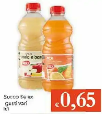Galassia Selex Succo gusti vari 1lt offerta