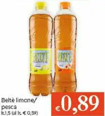 Galassia Beltè Limone/Pesca 1,5 lt offerta