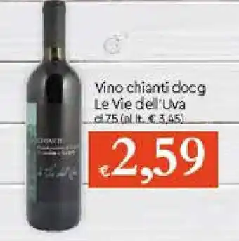 Galassia Vino Chianti docg Le Vie dell'Uva 75cl offerta
