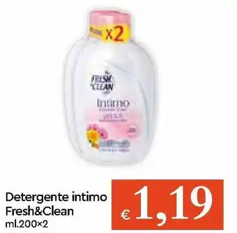 Fresh&Clean Detergente intimo 200x2ml
