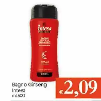 Galassia Intesa Bagno Ginseng 500ml offerta