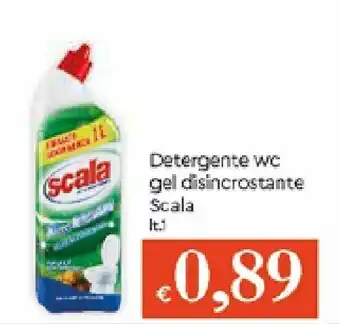 Galassia Scala Detergente wc Gel Disincrostante 1lt offerta