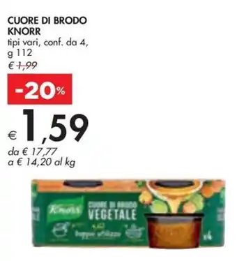 Bennet Cuore di brodo KNORR offerta