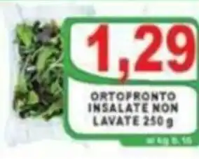 Ortopronto Insalate Non Lavate 250g