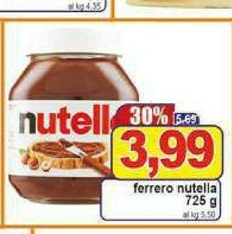 Pewex Nutella offerta