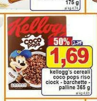 Pewex Cereali kelloggs offerta