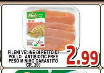 Sacoph Petto di pollo offerta