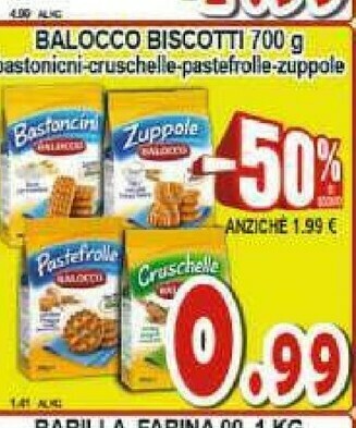 Sacoph Biscotti offerta
