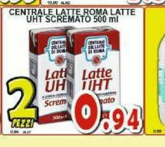 Sacoph Latte parzialmente scremato offerta