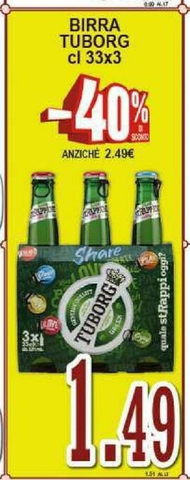 Sacoph Birra offerta