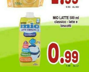 Sacoph Latte per neonati offerta
