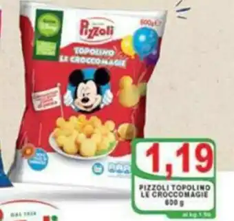 Pizzoli Topolino Le Croccomagie 600g