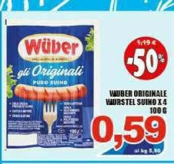 Sacoph Wurstel offerta