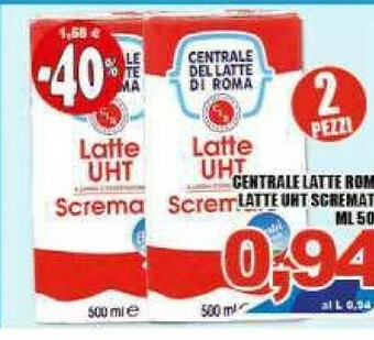 Sacoph Latte parzialmente scremato offerta
