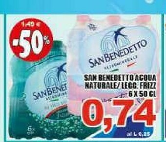 Acqua san benedetto
