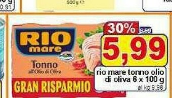 Pewex Tonno rio mare offerta