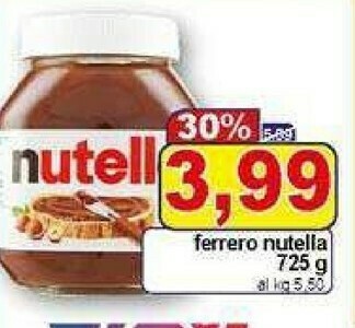 Pewex Nutella offerta