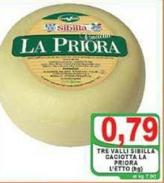 Top Supermercati Caciotta offerta