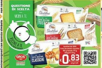 Top Supermercati Fette biscottate offerta
