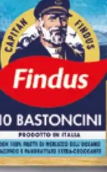 Ekom 10 bastoncini FINDUS offerta