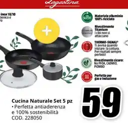 MediaWorld Cucina Naturale Set 5 pz offerta