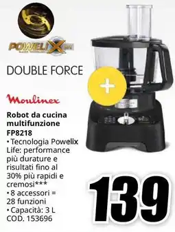 MediaWorld Moulinex Robot da cucina multifunzione FP8218 offerta