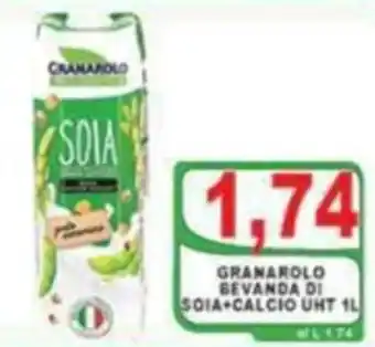 Top Supermercati Granarolo Bevanda di Soia + Calcio UHT 1L offerta