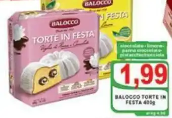 Top Supermercati Balocco Torte in festa 400g offerta