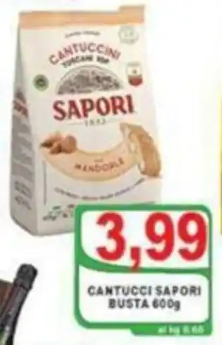 Cantucci Sapori Busta 600g