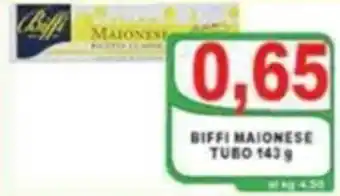 Top Supermercati Biffi Maionese Tubo 143g offerta