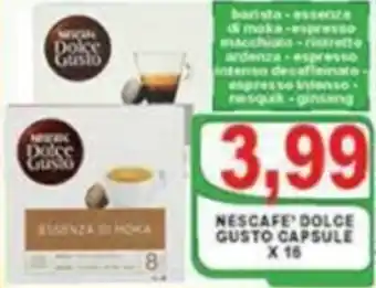 Top Supermercati Nescafé Dolce Gusto Capsule x 16 offerta