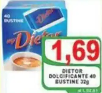 Dietor Dolcificante 40 Bustine 32g