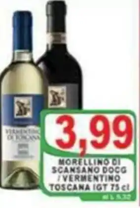 Morellino di Scansano Docg / Vermentino Toscana IGT 75cl