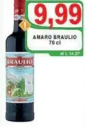 Amaro Braulio 70cl