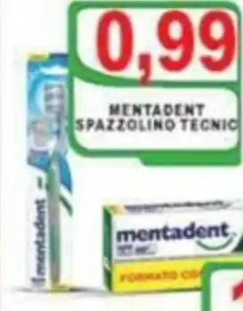 Mentadent Spazzolino Tecnic