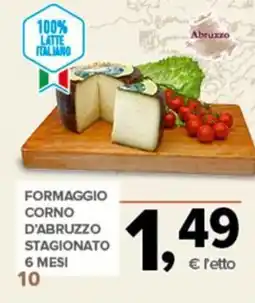 Todis Formaggio corno d'abruzzo stagionato 6 mesi offerta