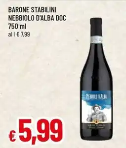 Famila Barone stabilini nebbiolo d'alba doc offerta