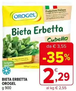 Iperal Bieta erbetta OROGEL offerta