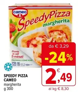 Iperal Speedy pizza CAMEO offerta