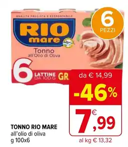 Iperal Tonno rio mare offerta