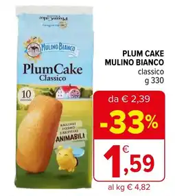 Iperal Plum cake mulino bianco offerta