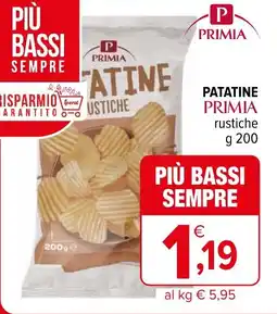 Iperal Patatine PRIMIA offerta