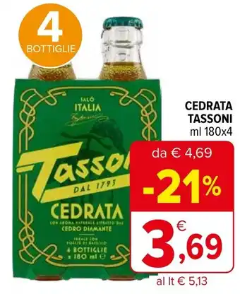 Iperal Cedrata tassoni offerta