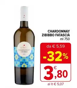 Iperal Chardonnay zibibbo fatascià offerta